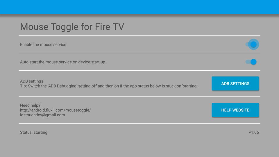 How to install mouse toggle for fire tv
