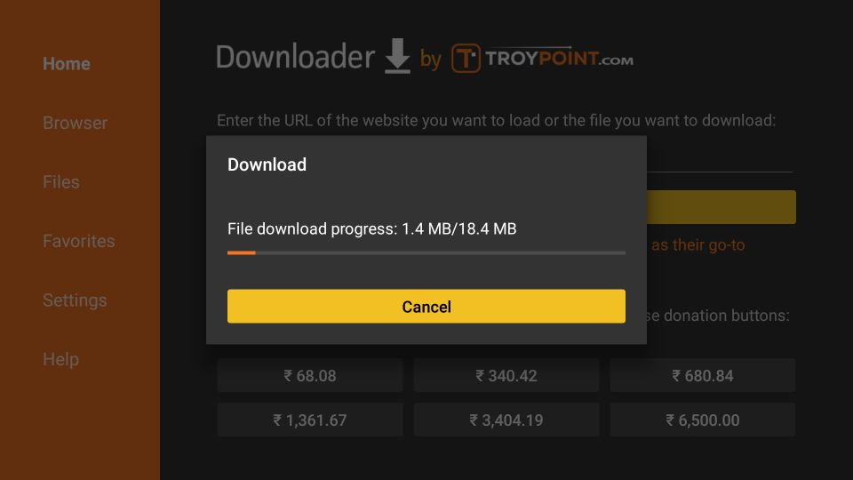 download mobdro apk on Firestick