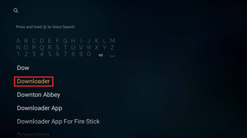 download Vudu APK on Firestick