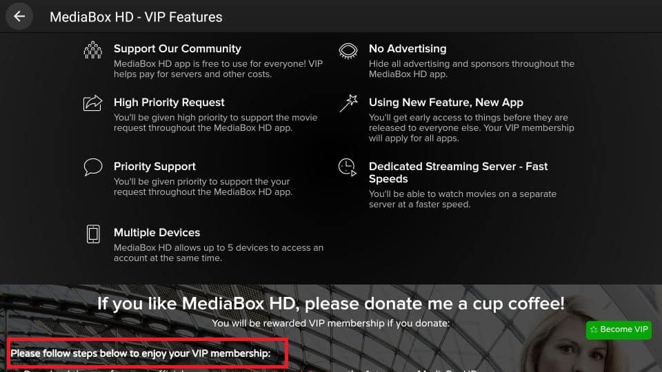 MediaBox HD APK for Firestick