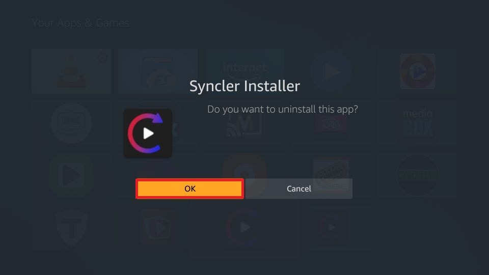 download Syncler on FireStick