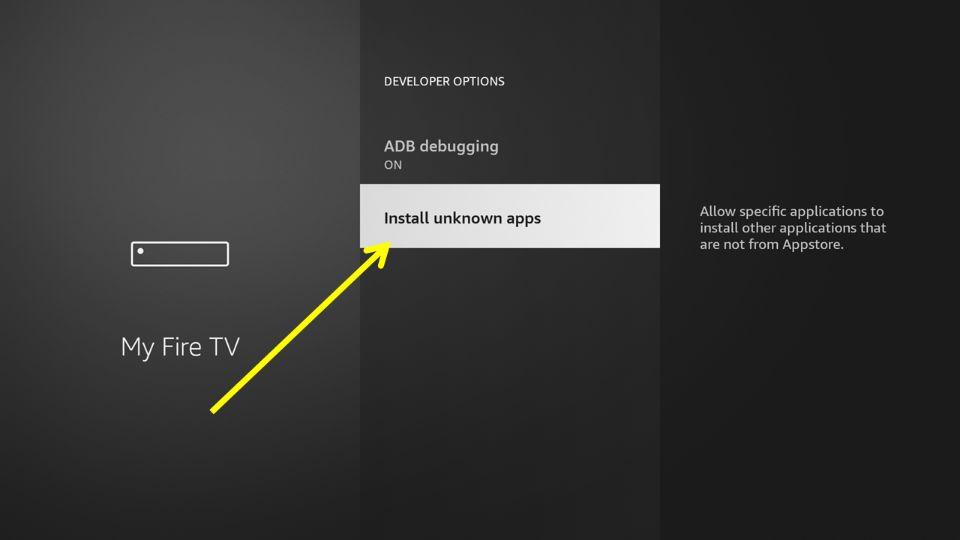 how to get unlinked apk on firestick