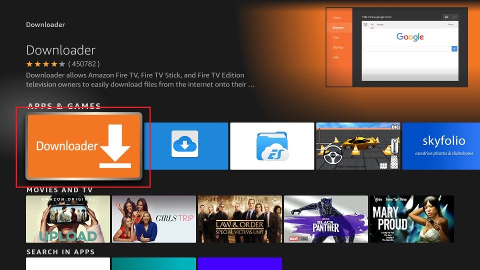 Download mouse toggle apk on firestick